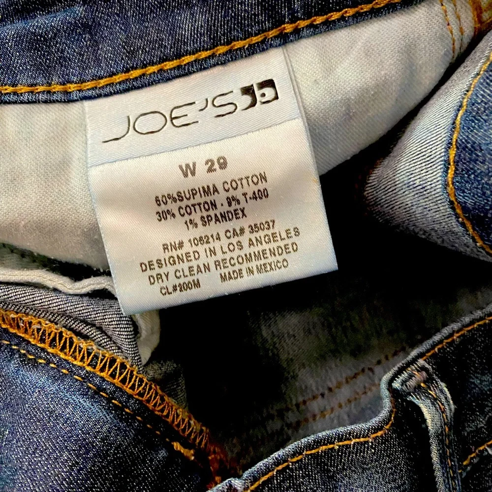 Joes Jean cropped blue size 29 - Picture 6 of 10